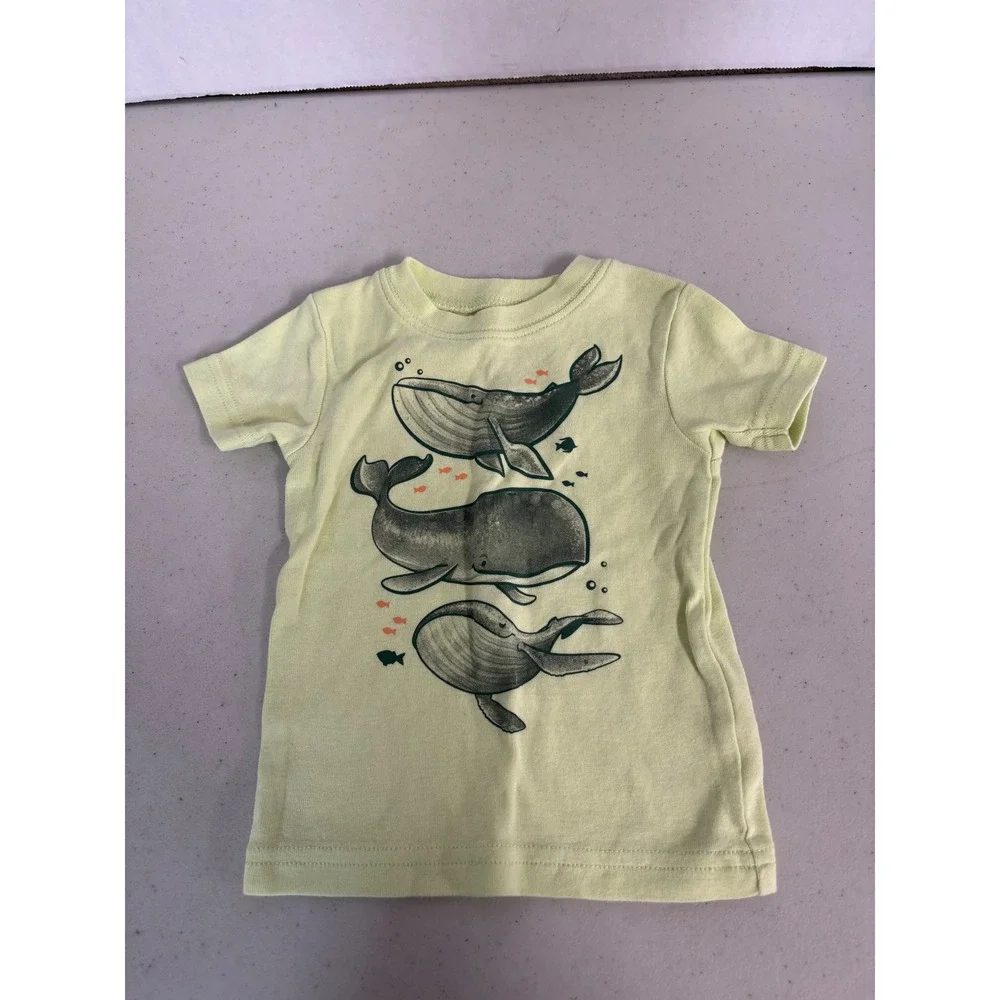 Carters‎ Oeteo Baby Boy 12-18M Bundle Whale Shirt Rash Guard Bodysuit 3pc Set